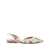 MALONE SOULIERS Malone Souliers Misha Printed Canvas Slingback Ballet Flats BEIGE