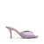 MALONE SOULIERS MALONE SOULIERS Patricia 70 satin heel mules LILAC