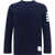 Thom Browne Long Sleeve Jersey NAVY