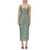 MOSCHINO JEANS MOSCHINO JEANS SEQUINED DRESS GREEN