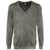 AVANT TOI Avant Toi Camouflage Effect V Neck Pullover Clothing BROWN