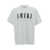 AMIRI White T-Shirt With Contrasting Logo Print In Cotton Man WHITE