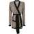 Balmain Balmain Glittered Python Knit Belted Cardigan Clothing BLACK