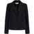 Marni Marni A-Line Cady Jacket With Back Pleat Black