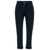 Brunello Cucinelli Blue Sports Pants with Drawstring in Cotton and Silk Woman BLU