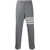 Thom Browne Thom Browne 4-Bar Wool Trousers GREY