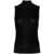 LEMAIRE LEMAIRE HIGH NECK TANK TOP BLACK