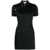 MARINE SERRE Marine Serre Jacquard Viscose Short Dress Black