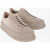 Jil Sander Canvas Low-Top Sneakers With Platform Soles Beige