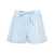 GIUSEPPE DI MORABITO Giuseppe Di Morabito Short Striped Shorts With Rhinestones BLUE