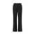 Victoria Beckham Victoria Beckham Cropped Kick Pants Black