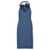 COPERNI Coperni 'Belt Halter Neck' Dress BLUE