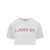 Lanvin Lanvin Curb Cropped T-Shirt WHITE