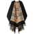 Burberry BURBERRY CAPES BLACK/BROWN
