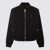 AMI Paris Black Jacket With Adc Logo In Cotton Blend Man Black