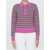 Ganni Striped Polo Sweater MULTICOLOR