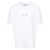 Lanvin LANVIN T-SHIRT WITH EMBROIDERY WHITE