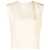 forte_forte FORTE_FORTE Stretch crepe cady boxy top BEIGE