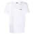 Balmain Balmain T-Shirt With Embroidery WHITE