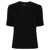 Moncler MONCLER embossed-logo cotton T-shirt BLACK