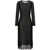 MARINE SERRE Marine Serre Moonogram Mesh Tube Dress Black