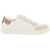 Burberry Low-Top Leather Sneakers NEUTRAL WHITE