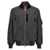 Sacai Sacai Pinstriped Bomber Jacket GRAY