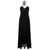 Tom Ford Maxi Black Dress with Halterneck in Fine Knit Woman BLACK
