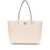 Tory Burch Tory Burch Mcgraw Leather Tote Bag WHITE