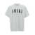 AMIRI White T-Shirt with Contrasting Logo Print in Cotton Man WHITE