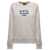 A.P.C. grey Tina Sweatshirt in Fleece Cotton with Logo Embroidery to the Chest A.P.C. Woman GREY