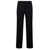 Dolce & Gabbana Black Straight Pants with Welt Pockets in Wool Woman BLACK