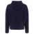 Lardini LARDINI Hooded sweater BLUE