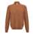 JW Anderson JW Anderson Half Zip Maxi Puller Sweater Beige