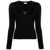 Brunello Cucinelli Black T-Shirt With Monil Detail On The Front In Jersey Woman Black