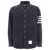 Thom Browne Thom Browne 4Bar Cotton Shirt BLUE