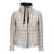 Herno Black and White Reversible Down Jacket with Funnel Neck in Polyamide Woman MULTICOLOR