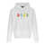 DSQUARED2 DSQUARED2 'Cool Fit' Hoodie WHITE