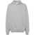 Vetements VETEMENTS Logo cotton blend hoodie GREY