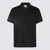 Burberry Burberry Black Cotton Polo Shirt BLACK