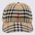 Burberry BURBERRY ARCHIVE BEIGE COTTON BASEBALL CAP BEIGE