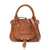 Chloe Chloé Marcie Small Leather Handbag Brown