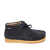 Sebago Polacchina modello Koala in morbido suede blu Blue