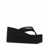 COPERNI Black Platform Wedge Strap Sandals In Polyurethane Woman Black