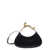 Lanvin Lanvin Black Leather Hobo Cat Bolide Top Handle Bag Black