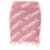 Vetements Vetements 'Iconic Lurex Monogram' Skirt PINK