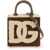Dolce & Gabbana Dg Daily Mini Suede And Shearling Tote Bag MARRONE CAFFELATTE