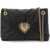 Dolce & Gabbana Devotion Large Shoulder Bag In Nappa Leather NERO