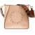 Stella McCartney Stella Perforated Logo Shoulder Bag BLUSH