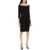 NORMA KAMALI Jersey Knee-Length Dress BLACK